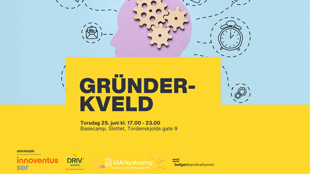Gründerkveld i juni