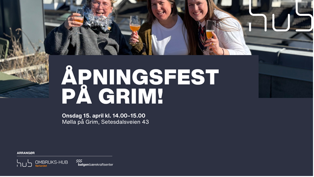 Åpningsfest ombrukslageret