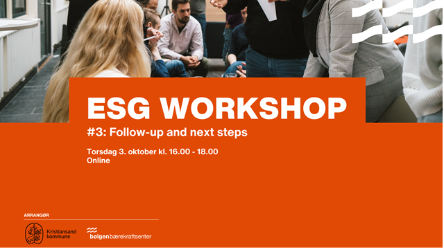 ESG workshop #3 - online